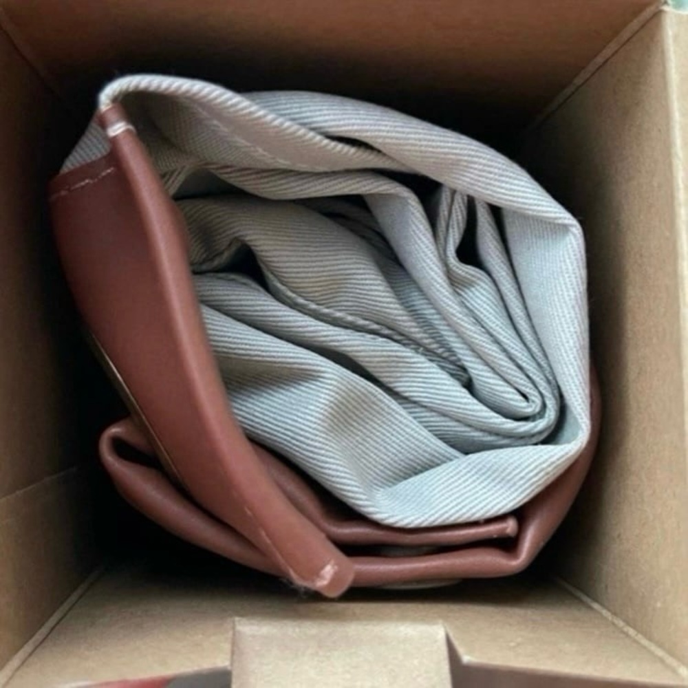 3/$30 Nespresso Barista Collection Beige Canvas Apron Neck Strap Tan - Picture 5 of 6